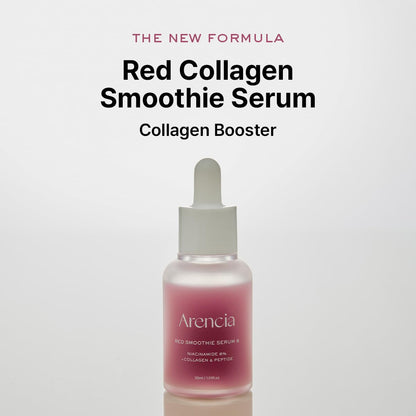 ARENCIA Red Collagen Jello Skin Trio – Poreless Skin Routine ❤️✨