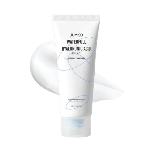 JUMISO Waterfull Hyaluronic Cream – “Lightweight Deep Hydration for Plump + Dewy Skin” | 100ml