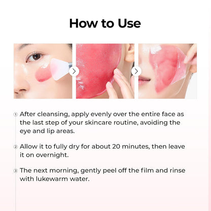 Dr.Melaxin TX Astaxanthin Triple Overnight Wrapping Mask - 80ml