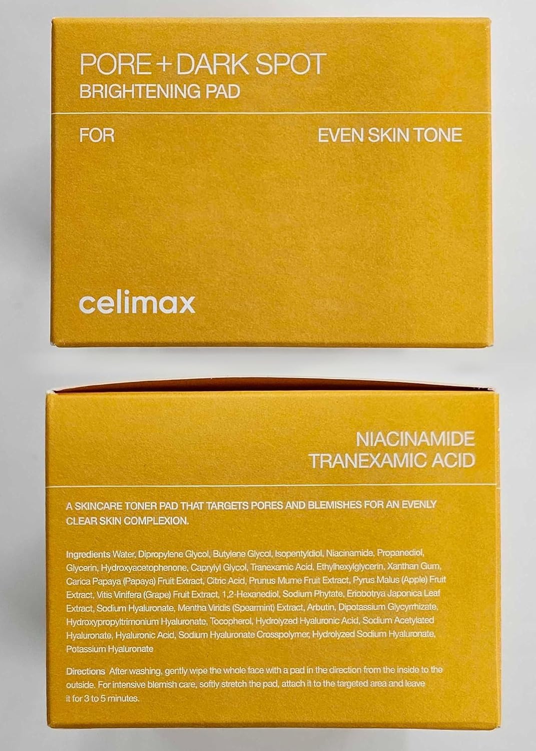 [celimax] PORE + DARK SPOT BRIGHTENING PAD
