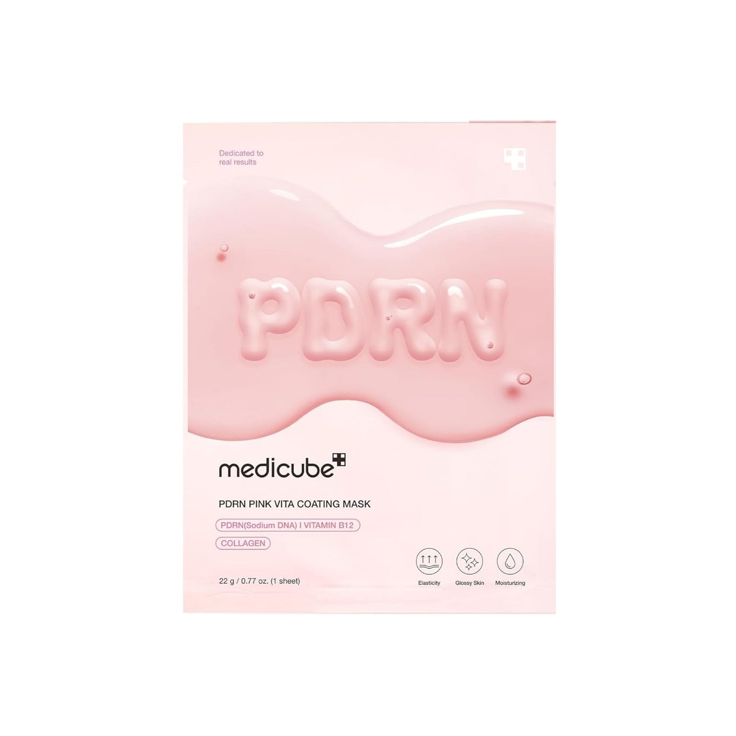Medicube Salmon DNA PDRN Pink Vita Coating Sheet Mask
