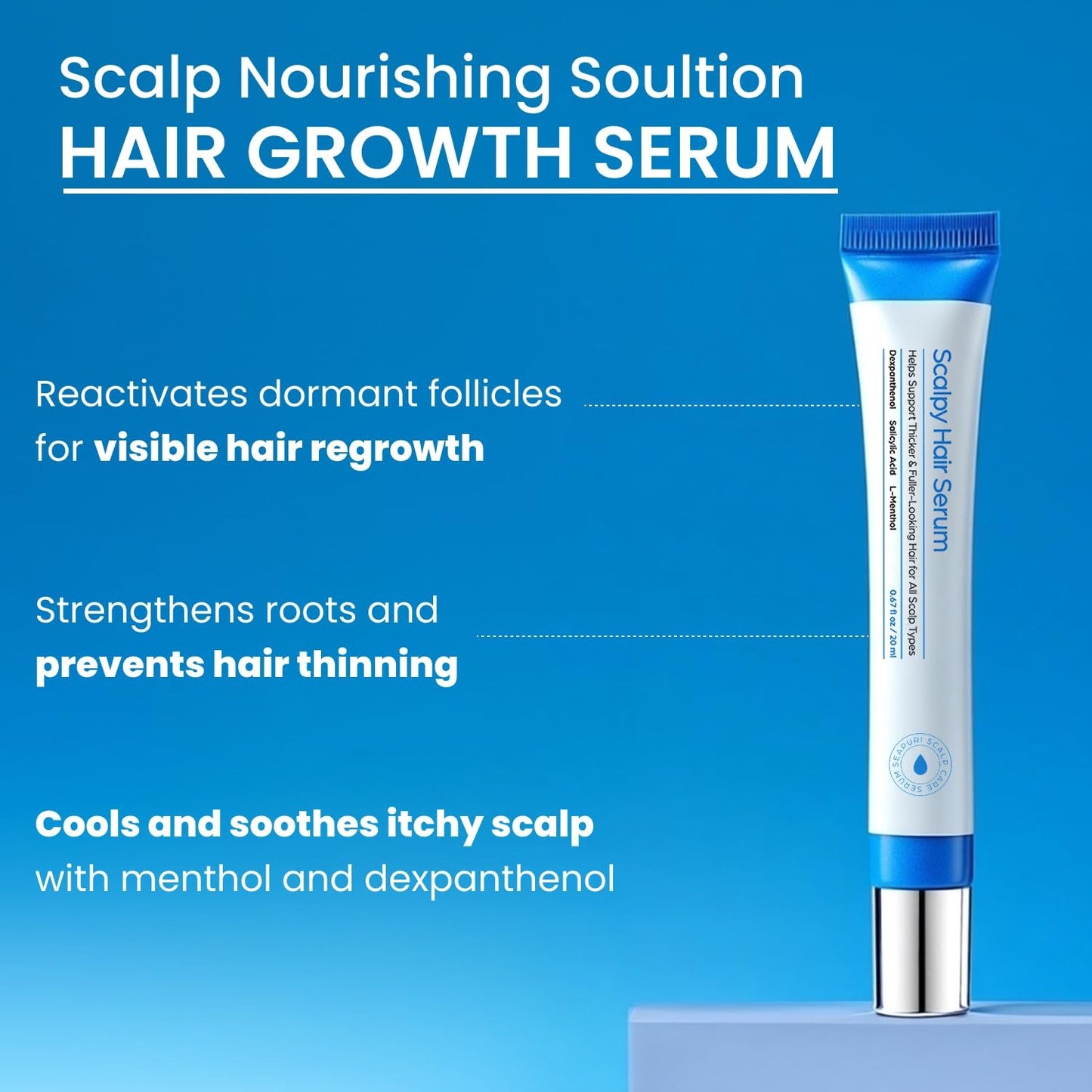 Seapuri Scalpy Hair Growth Serum - 20 ml