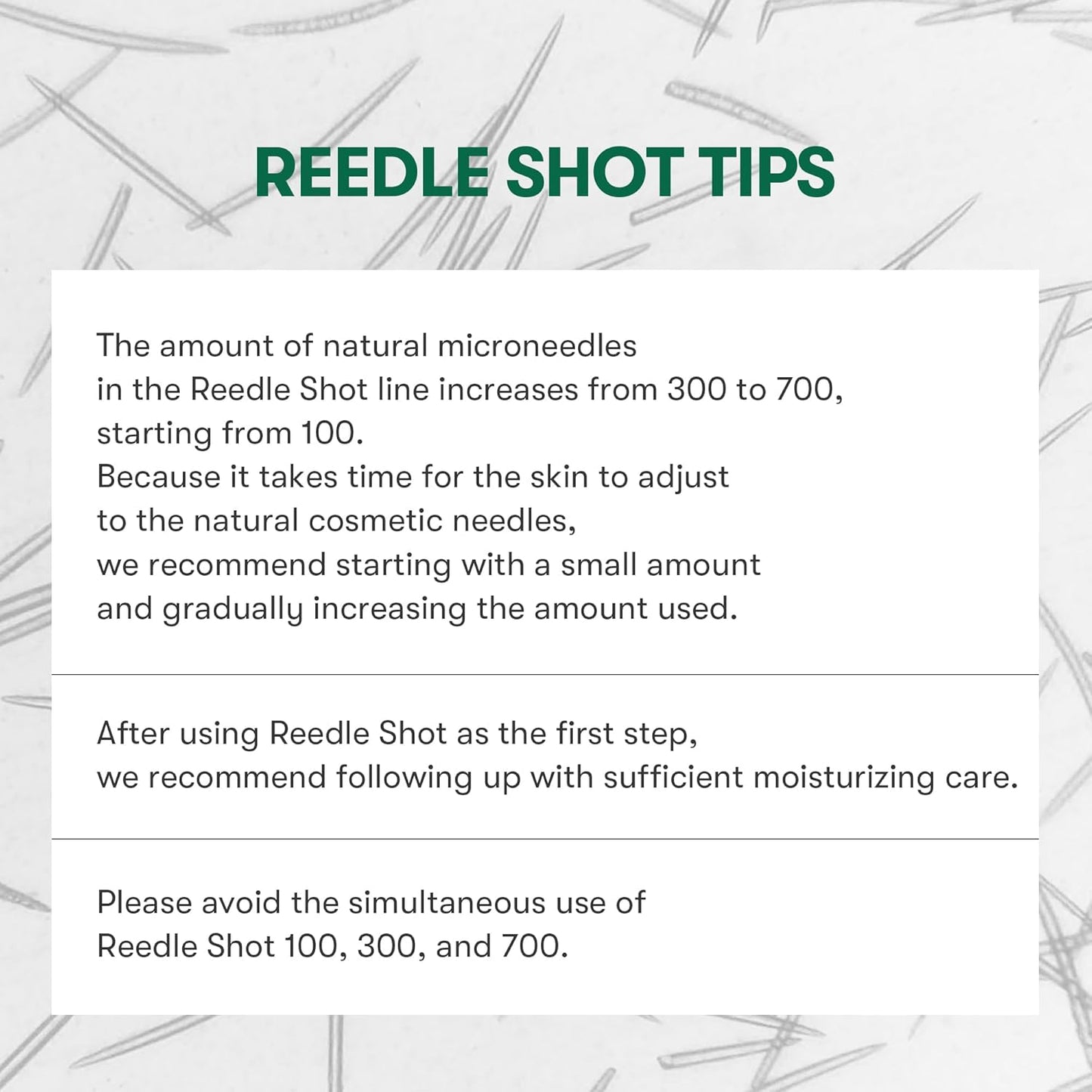 [VT COSMETICS] Pro Cica Reedle Shot 300