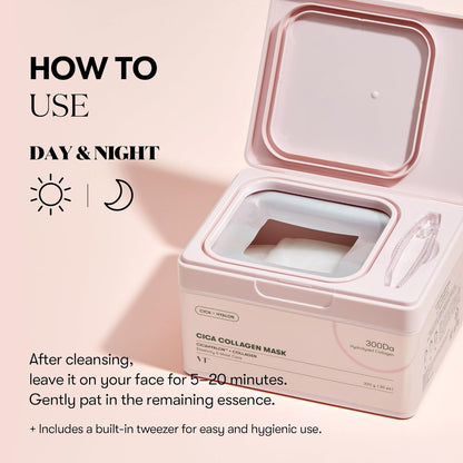 [VT COSMETICS] Cica Collagen Mask - 30pcs