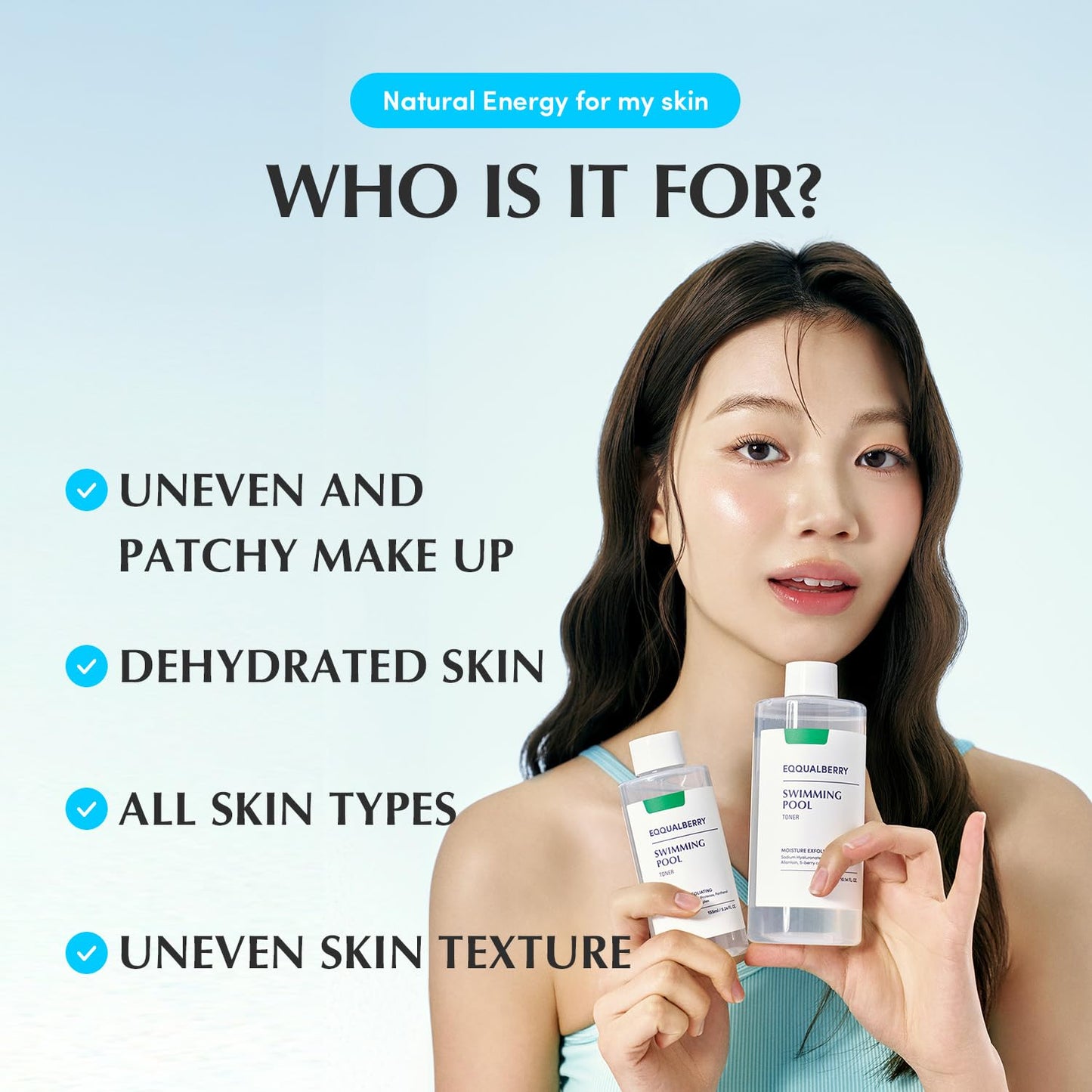 EQQUALBERRY Toner & Bakuchiol Serum Set