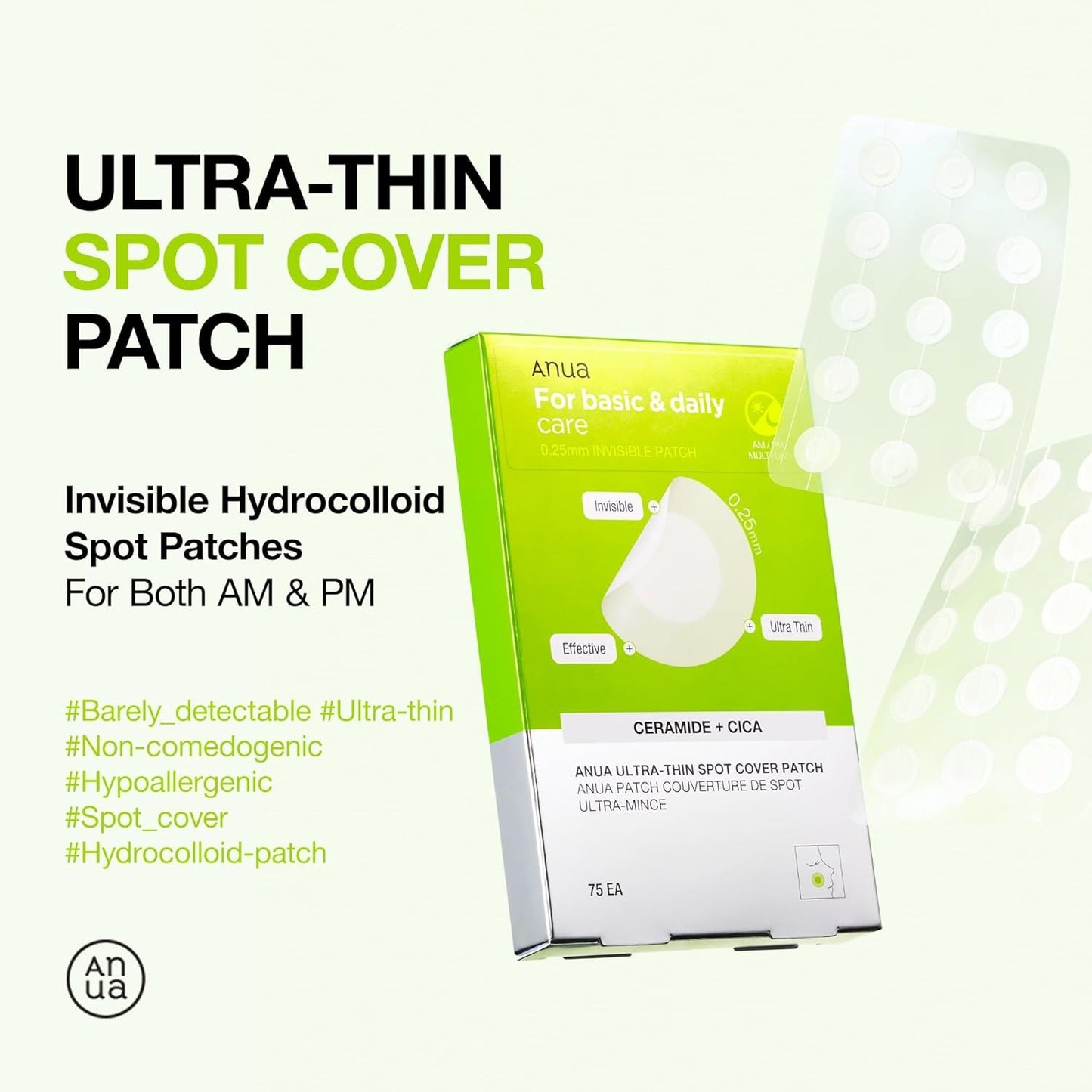 Anua Ultra Thin Spot Cover Patch Invisible Care for Blemishes UAE