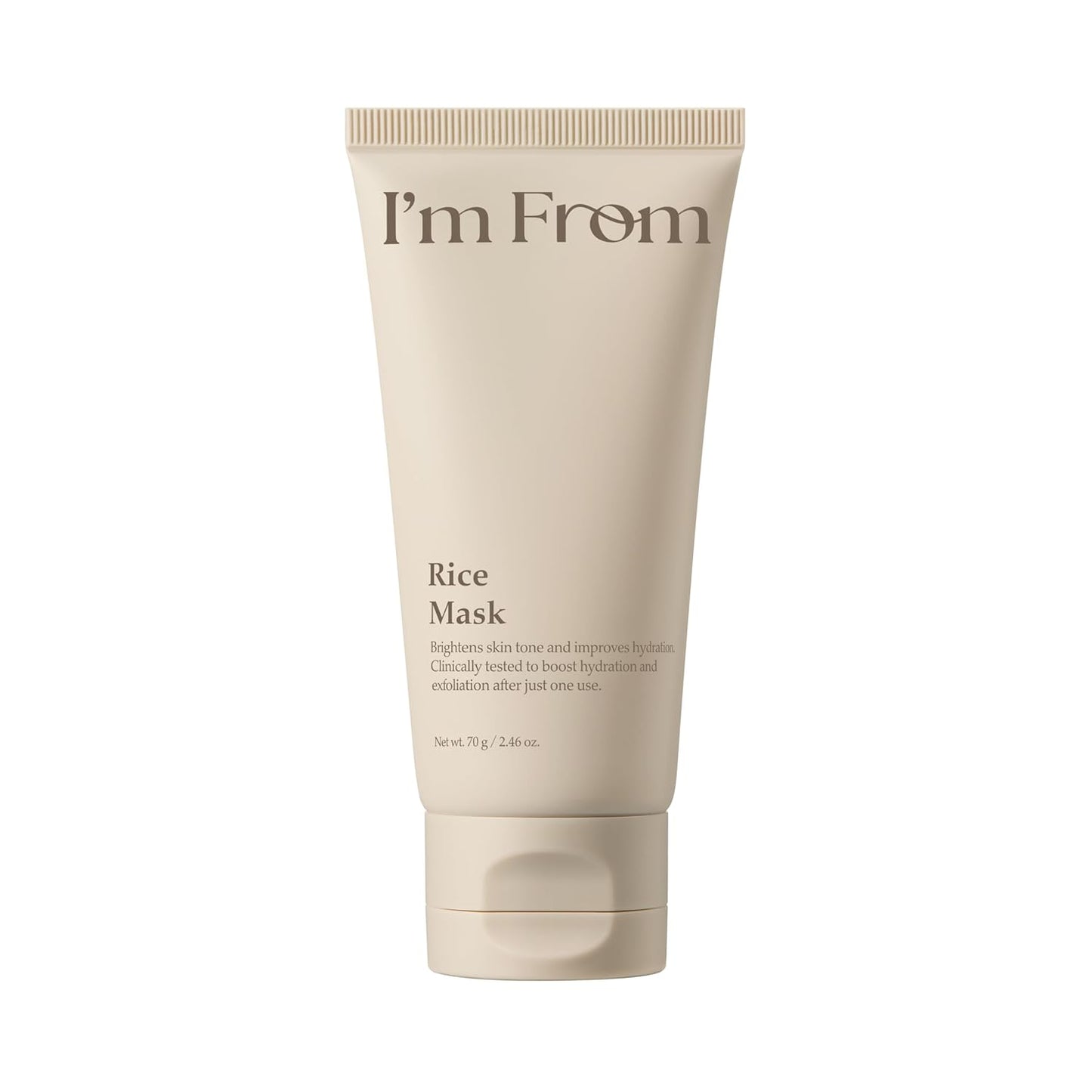 I’m From Rice Mask – Soft Exfoliating Wash-Off Mask (2.37 fl oz / 70g) 🌾✨