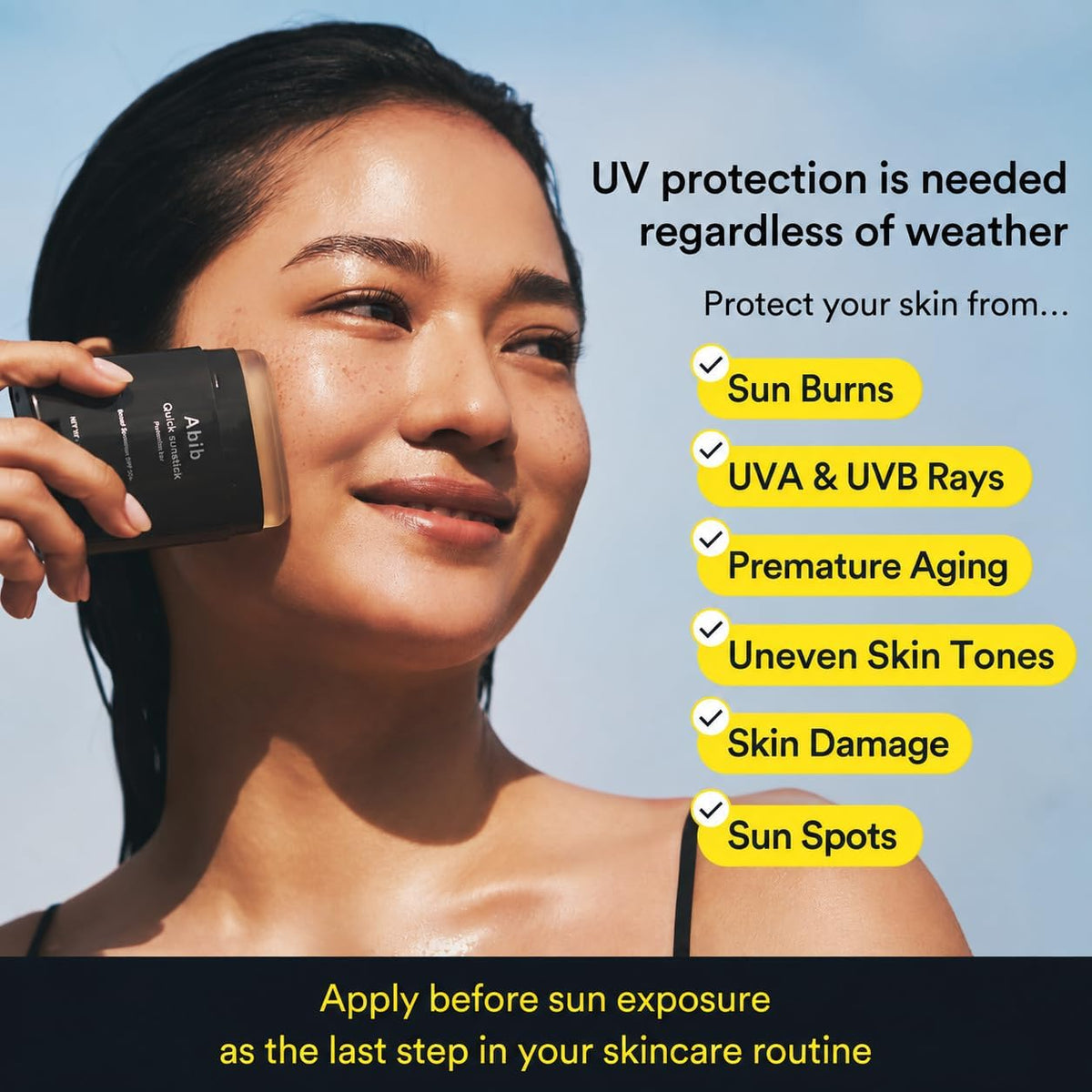 ABIB QUICK SUNSTICK PROTECTION BAR SPF50+ 22G