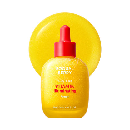 EQQUALBERRY Vitamin Illuminating Serum & Cream Set ✨🍊