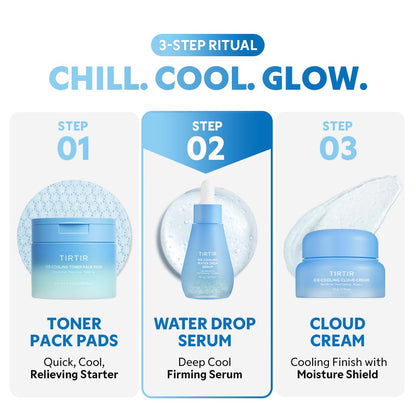 TIRTIR Ice-Cooling Water Drop Serum – 1.01 fl oz / 30ml 🧊💧