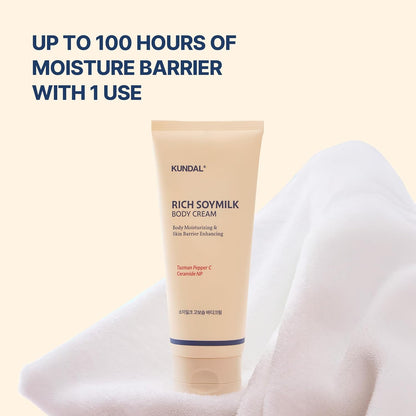 KUNDAL Soymilk Body Wash & Cream Set