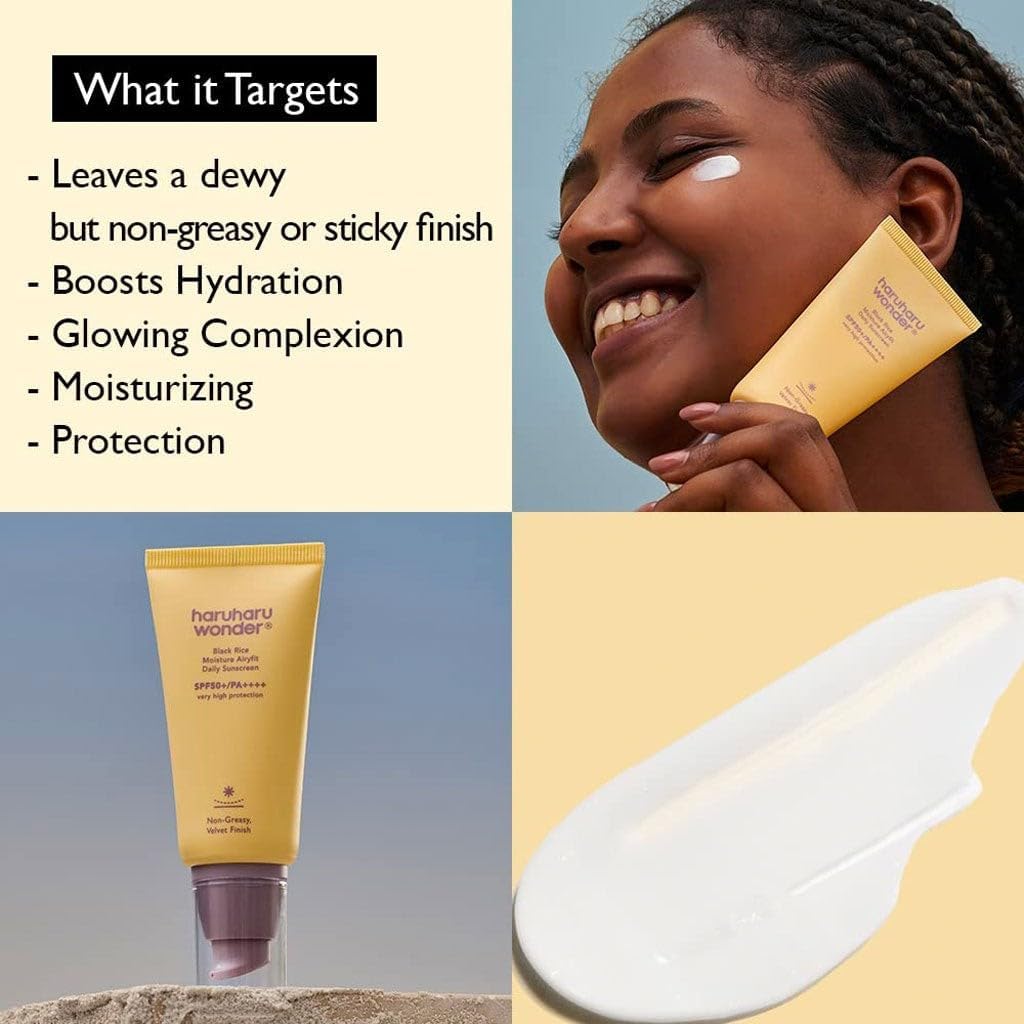 haruharu wonder Black Rice Moisture Airyfit Daily Sunscreen SPF50+/PA++++