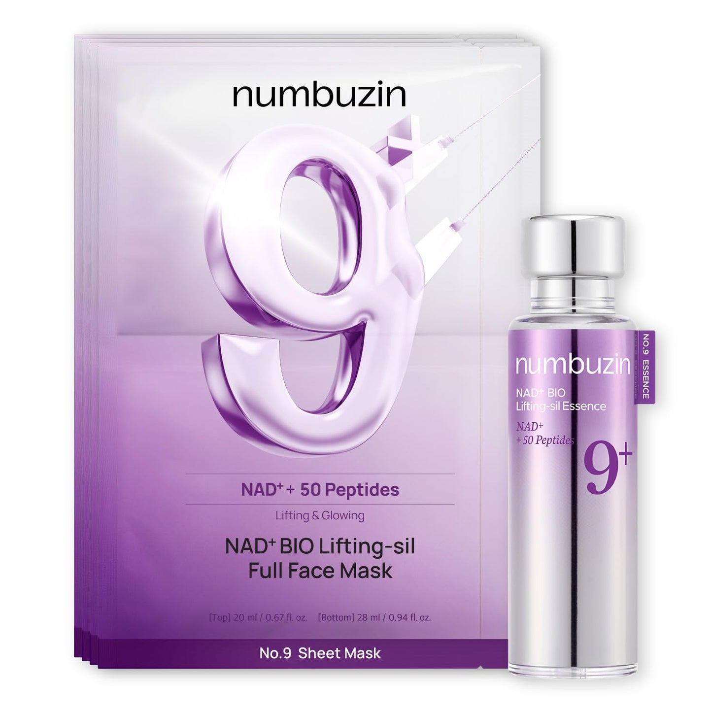 numbuzin No.9 NAD+ Bio-Lifting Duo