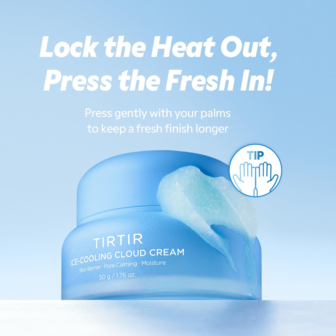 TIRTIR Ice-Cooling Cloud Cream – 1.76 fl oz / 50ml 🧊✨