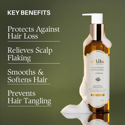 d'Alba Professional Repairing Scalp Therapy Serum Shampoo (275ml)