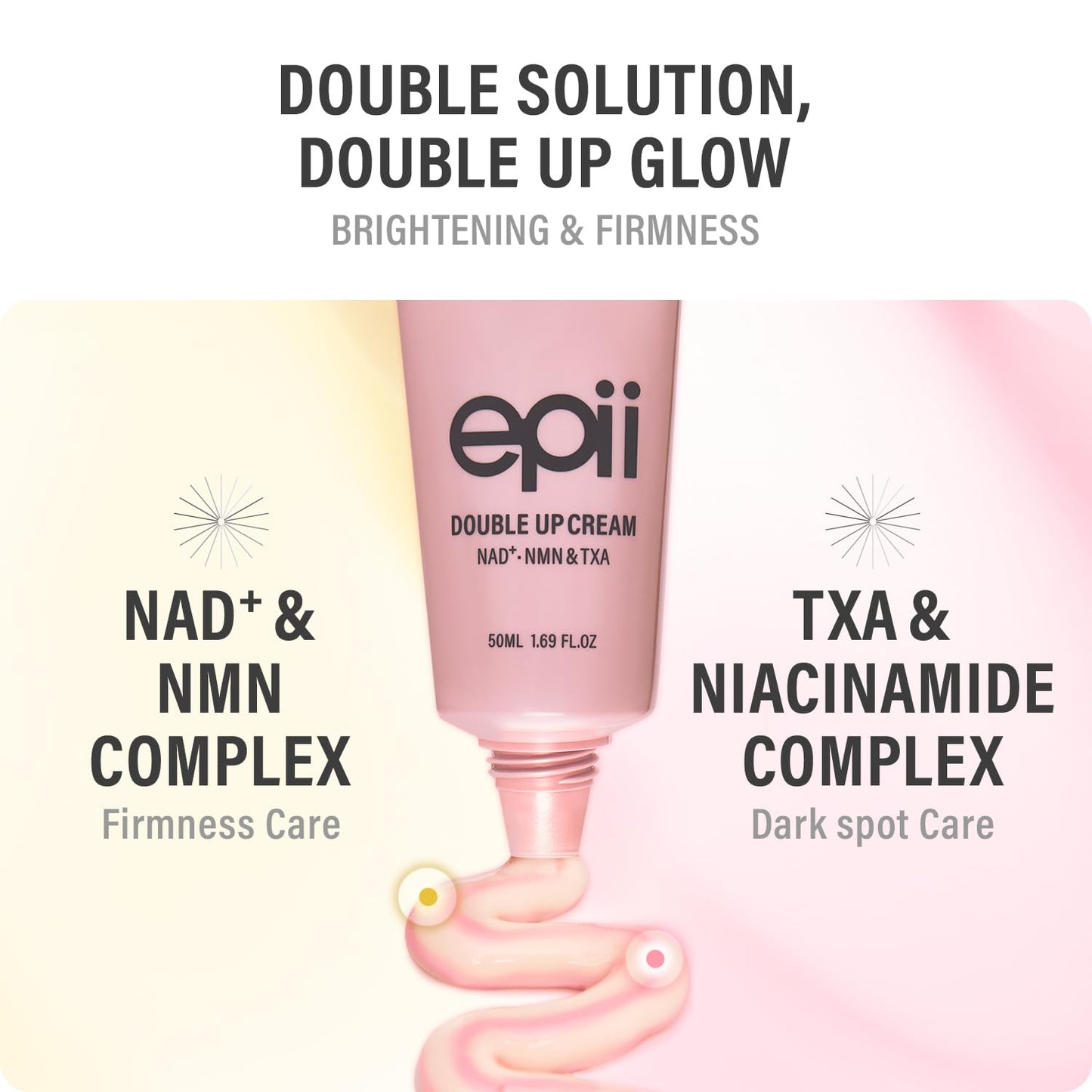 epii Double Up NAD+ NMN & TXA Cream 50ml