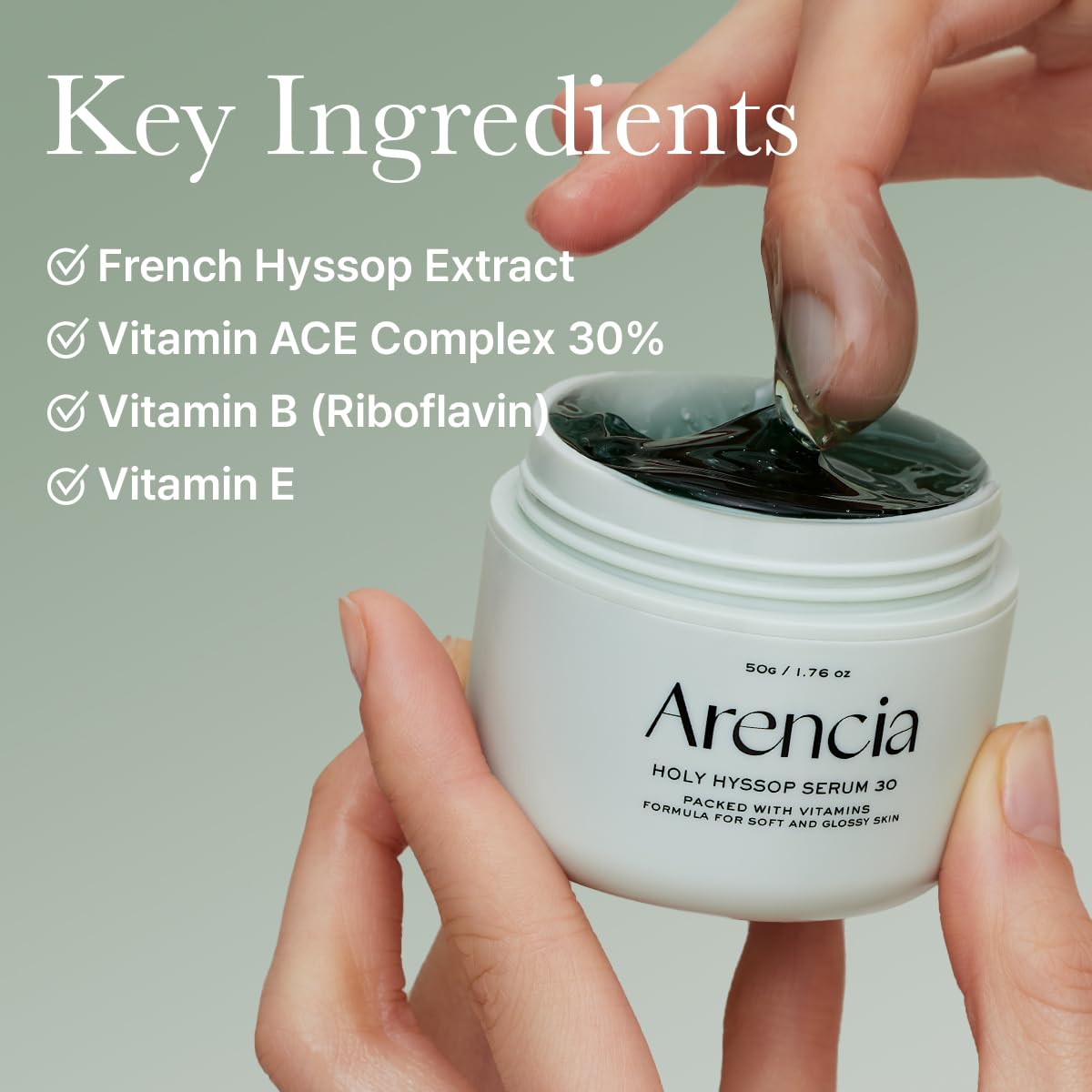 Arencia Overnight Face Mask Serum Duo – Glow Hyssop + Red Collagen 🌙✨