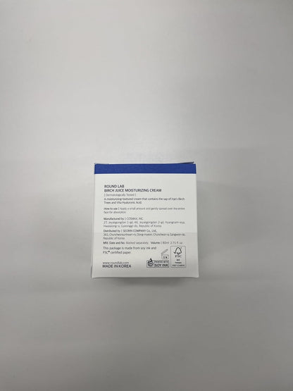 Round Lab Birch Juice Moisturizing Cream (80ml)