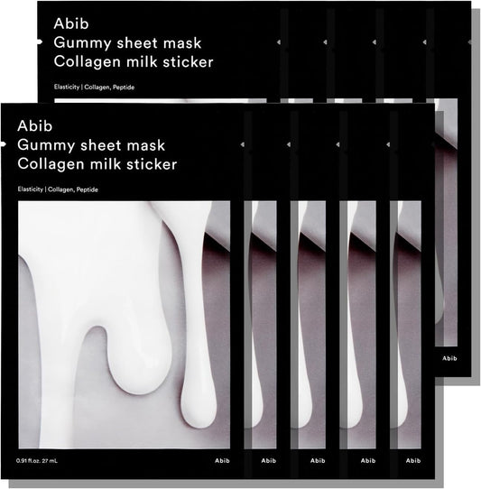 ABIB Gummy Sheet Mask Milk Sticker Collagen (30g x 10ea)