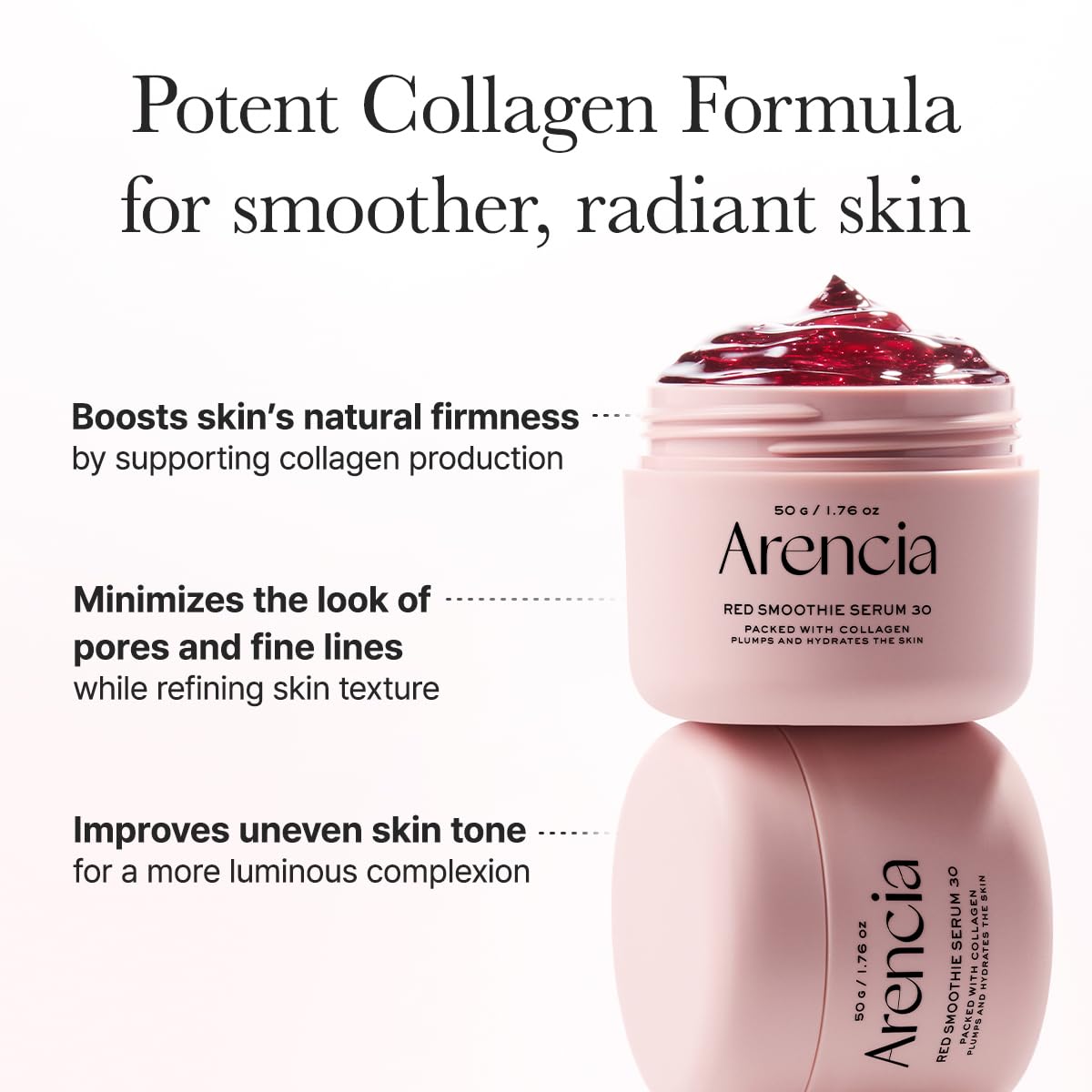 Arencia Overnight Red Smoothie Face Mask Serum (Pack of 2) ❤️✨