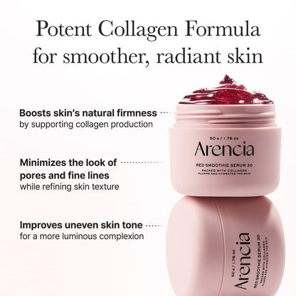 Arencia Overnight Red Smoothie Face Mask Serum (Pack of 2) ❤️✨