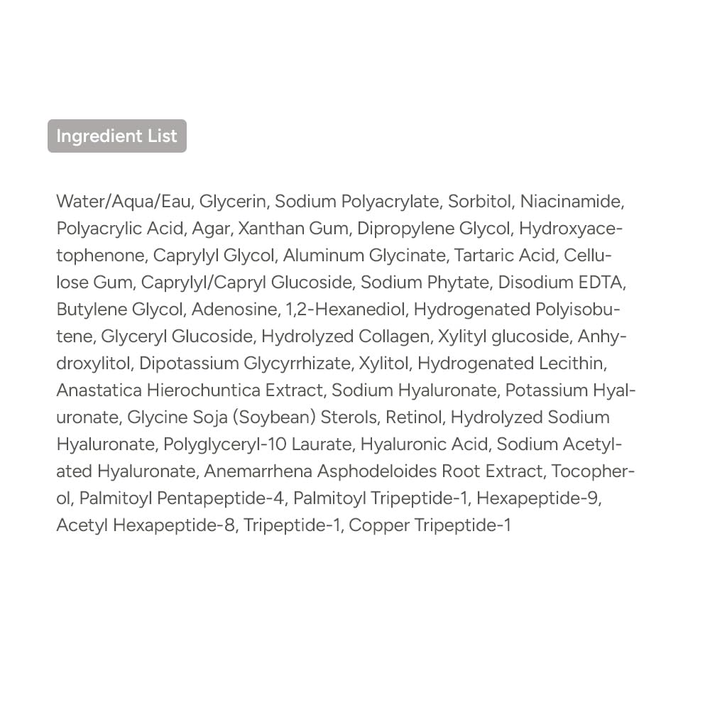 SUNGBOON EDITOR Deep Collagen Retinol Boost Up Mask Set 4Sheets