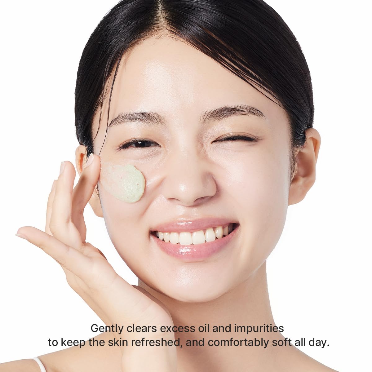 ARENCIA Salicylic Acid, Green Tea + LHA Deep Pore Rice Cake Cleanser – Deep Pore Cleansing, Acne Face Wash, Blackhead Remover, 5.07 fl oz