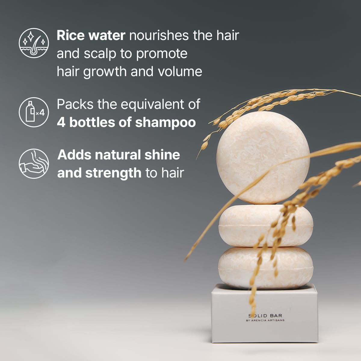 ARENCIA Shampoo Bar Duo – Hair Growth & Strengthening Care 🌿✨