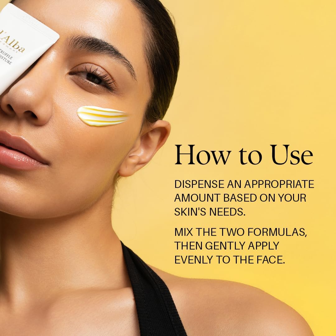 d’Alba Piedmont Italian White Truffle Double Moisture Cream (Tube, 60ml)