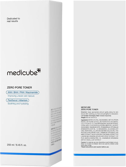 Medicube Zero Pore Toner – 250ml