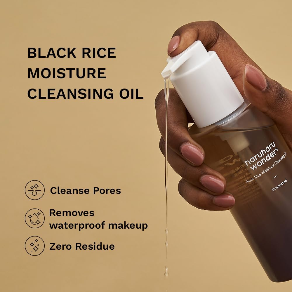 haruharu wonder Black Rice Moisture Deep Cleansing Oil