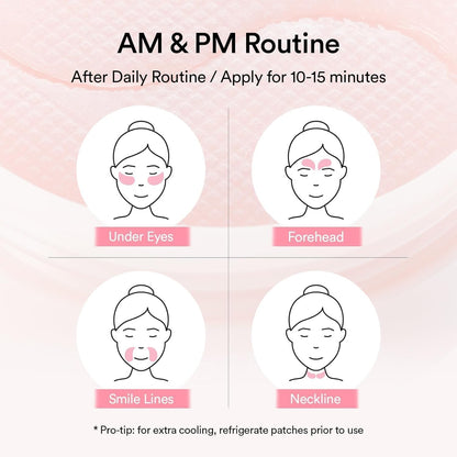 [ABIB] PDRN Retinal Eye Patch Glow Jelly (60 Patches)