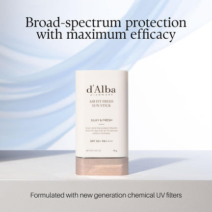 d’Alba Air Fit Fresh Sunscreen Stick SPF50+ (20g)
