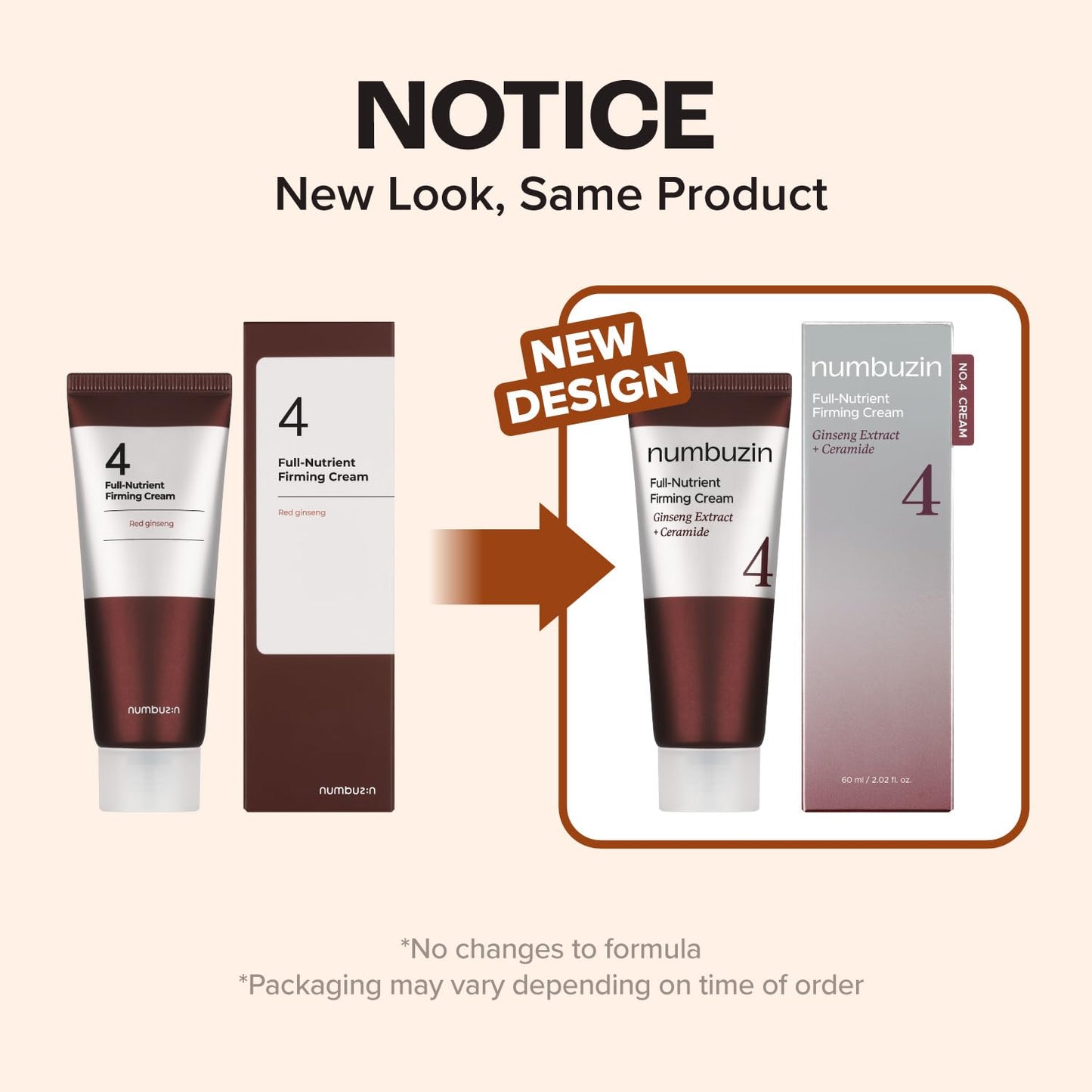 numbuzin No.4 Full-Nutrient Firming Cream