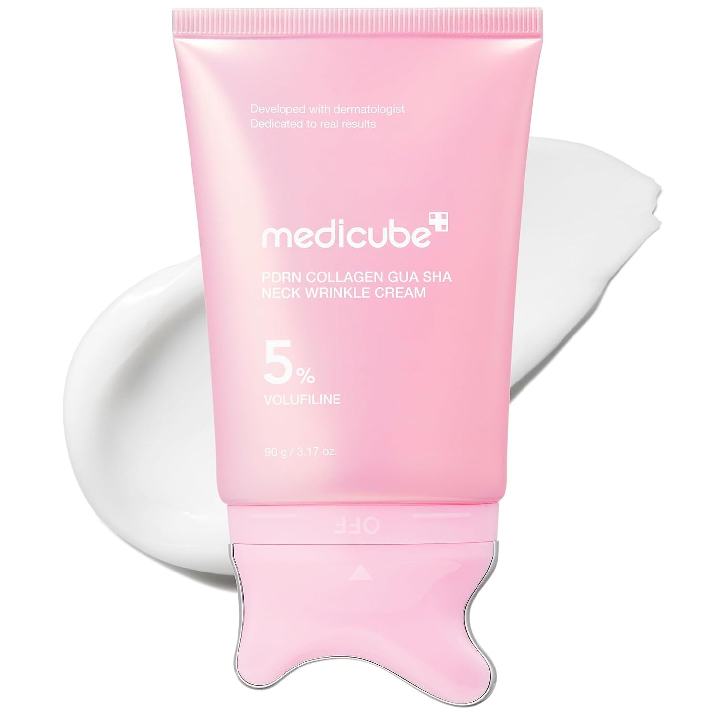 Medicube PDRN Collagen Gua Sha Neck Wrinkle Cream 90g
