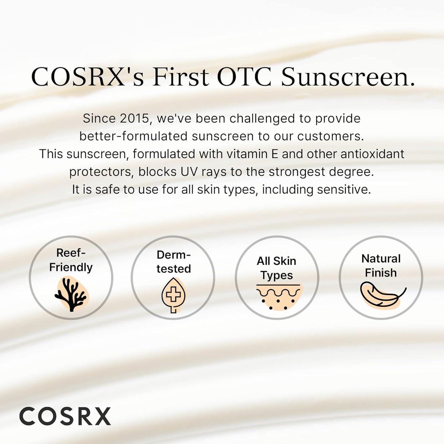 COSRX Vitamin E Vitalizing Face Sunscreen SPF 50 – 1.69 fl oz ☀️✨
