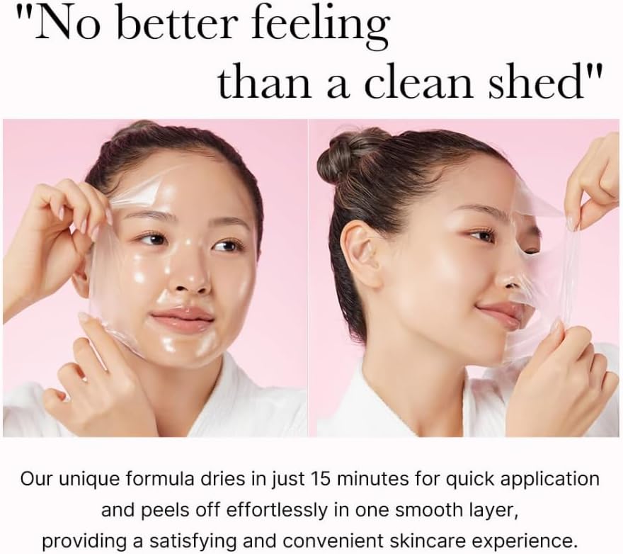 Medicube Collagen Overnight Wrapping Peel Off Facial Mask Pack - Elasticity & Hydration Care, Reduces Sagging & Dullness - Hydrolyzed Collagen For Glowing Skin - Korean Skin Care, 75ml