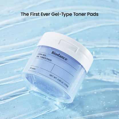BIODANCE Gel Toner Pads Duo – Collagen & Ceramide Set