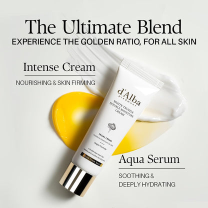 d’Alba Italian White Truffle Double Serum & Cream (70g)