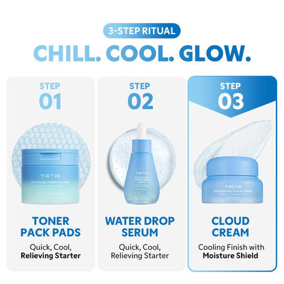 TIRTIR Ice-Cooling Cloud Cream – 1.76 fl oz / 50ml 🧊✨
