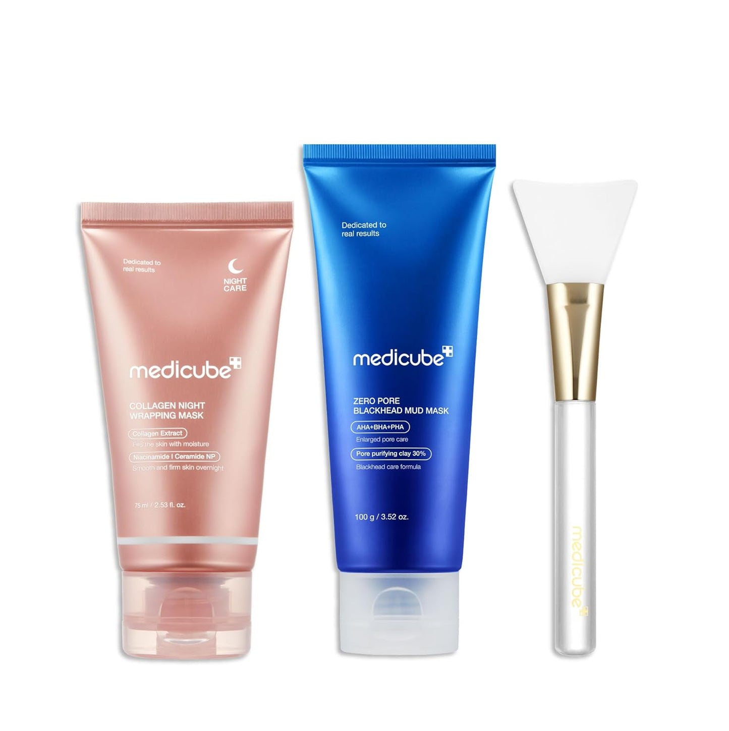 MEDICUBE Korean Viral Glass Skin Mask Duo