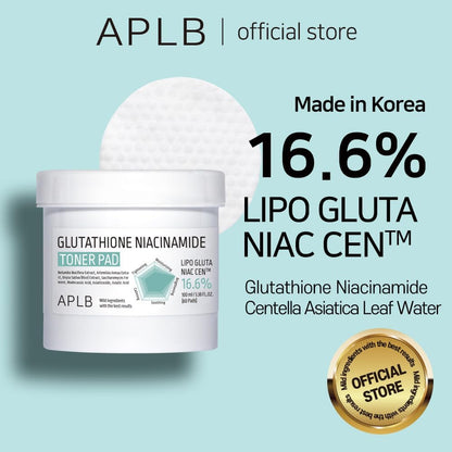 APLB Glutathione Niacinamide Toner Pad 100ml