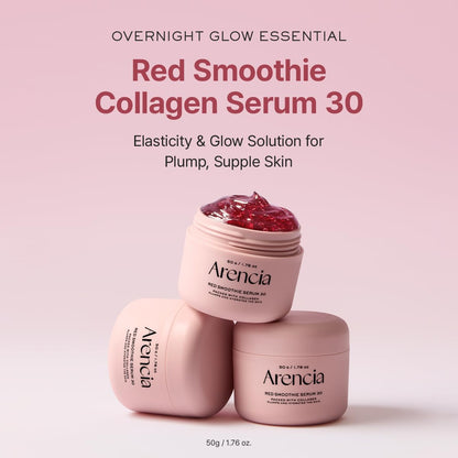 Arencia Overnight Red Smoothie Face Mask Serum (Pack of 2) ❤️✨