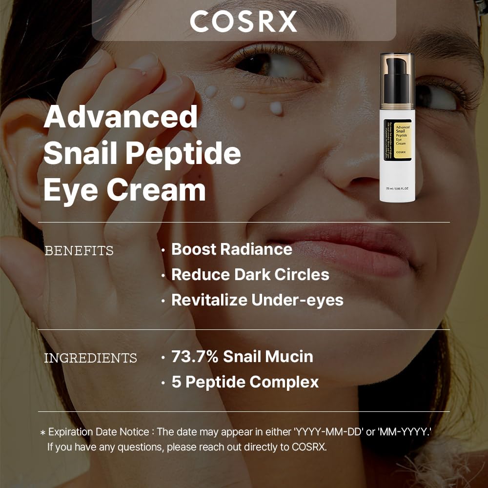COSRX Peptide Collagen Eye Care Duo ✨👁