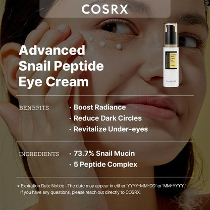 COSRX Peptide Collagen Eye Care Duo ✨👁