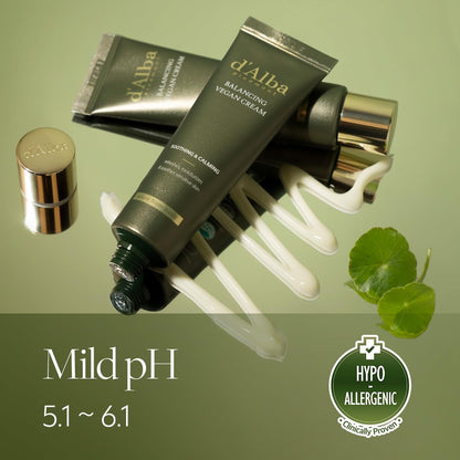 d'Alba Piedmont Italian White Truffle Mild Skin Balancing Vegan Cream