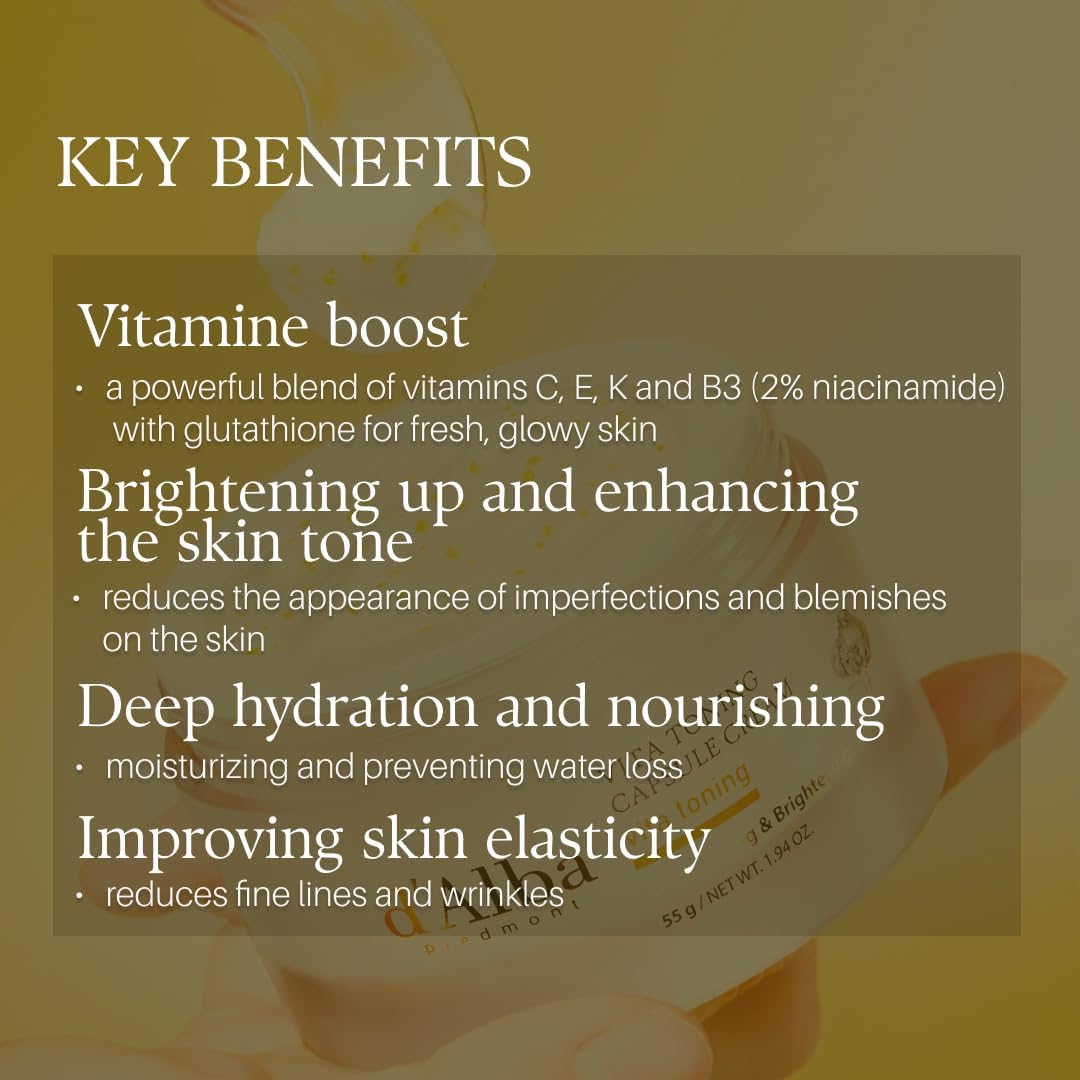 d’Alba Vita Toning Capsule Cream (55g)