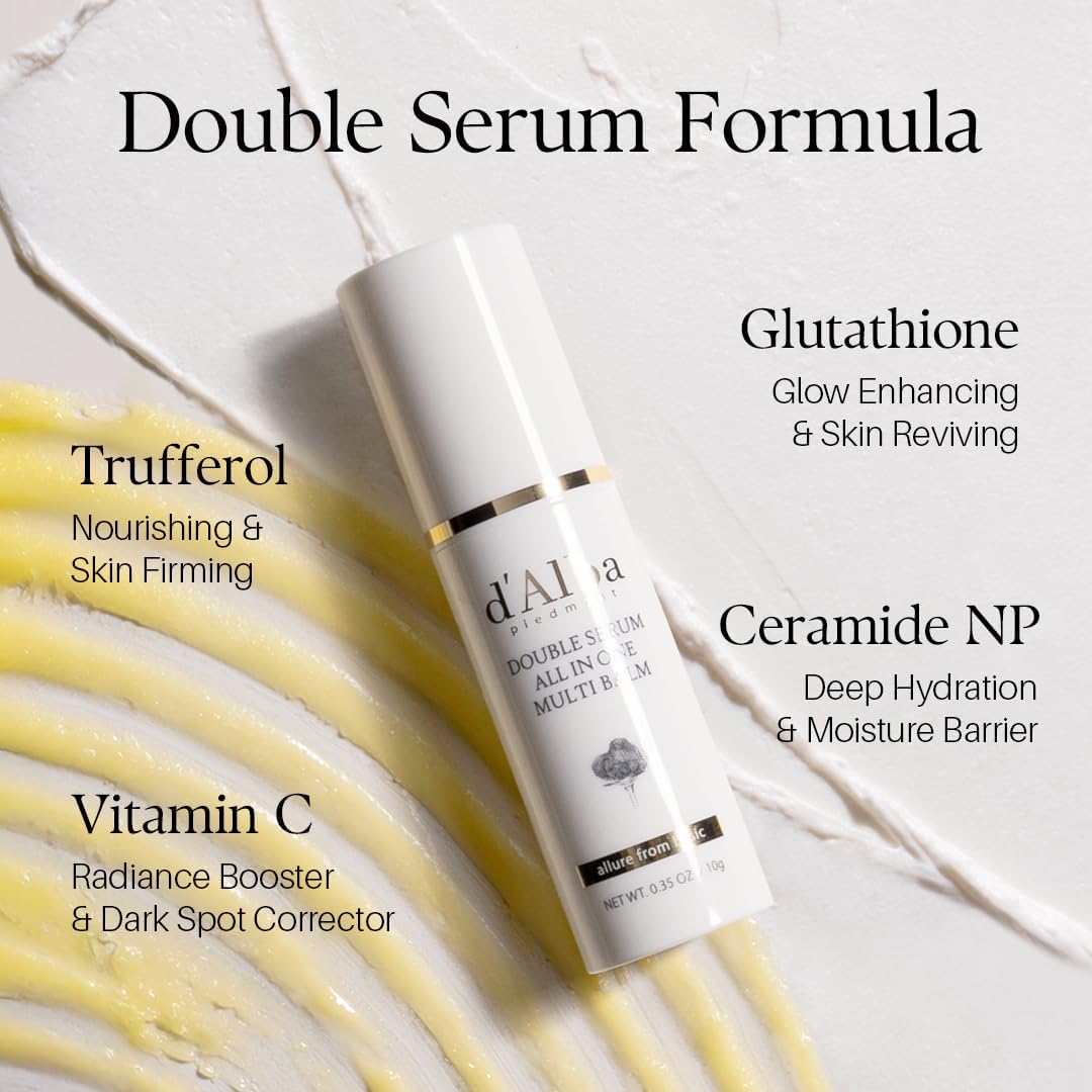 d’Alba Piedmont Italian White Truffle Double Serum All-in-One Multi Balm