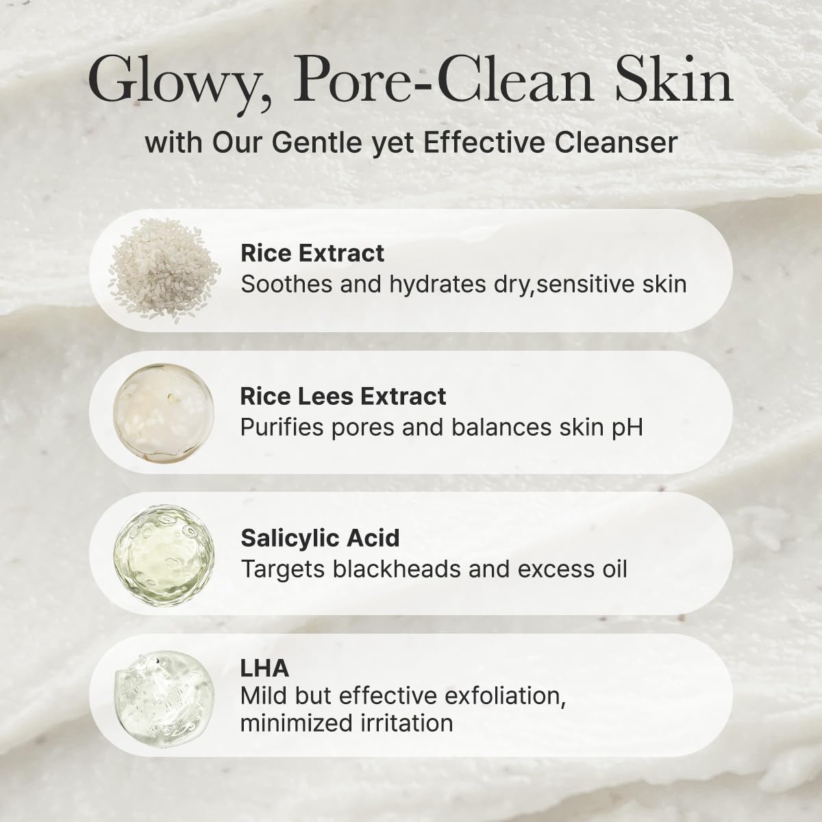 ARENCIA Rice Cake Cleanser Duo – Green Tea LHA + Rice LHA Cleansers 🌿✨