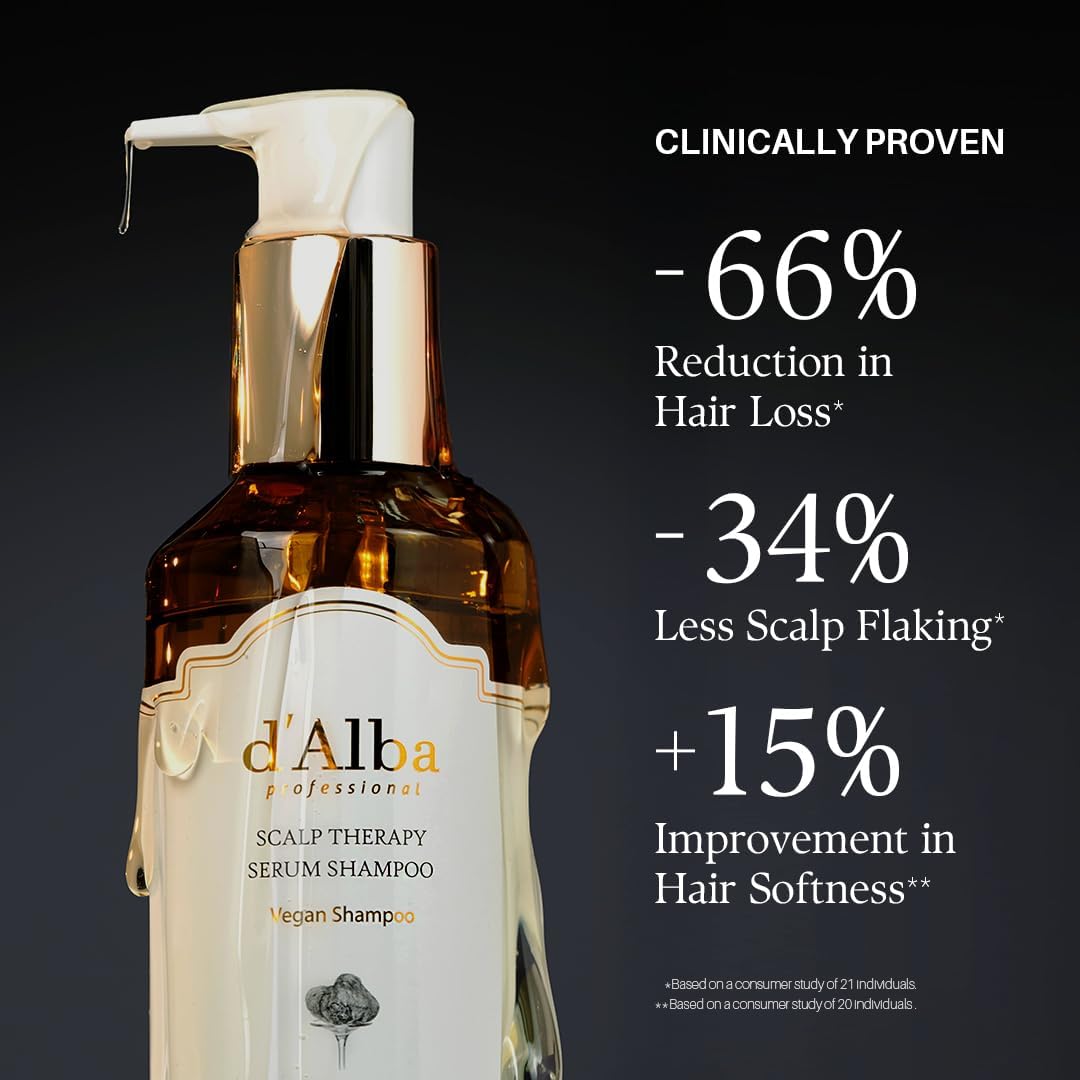 d'Alba Professional Repairing Scalp Therapy Serum Shampoo (275ml)